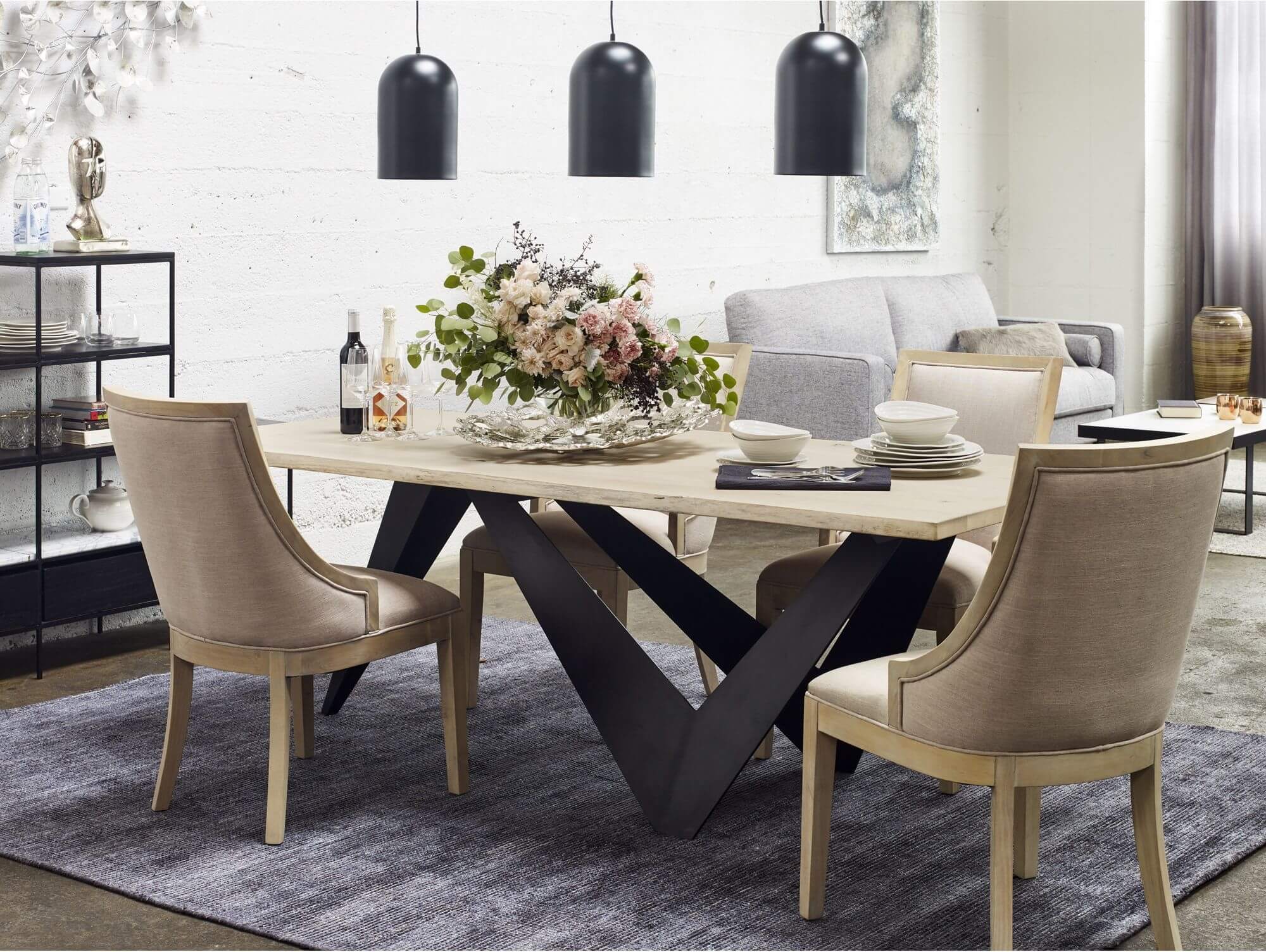 Bird 88" Dining Table