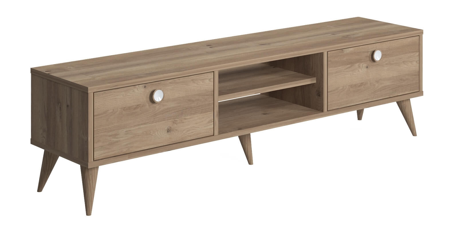 Vega Modern Contemporary TV Unit with Drawers