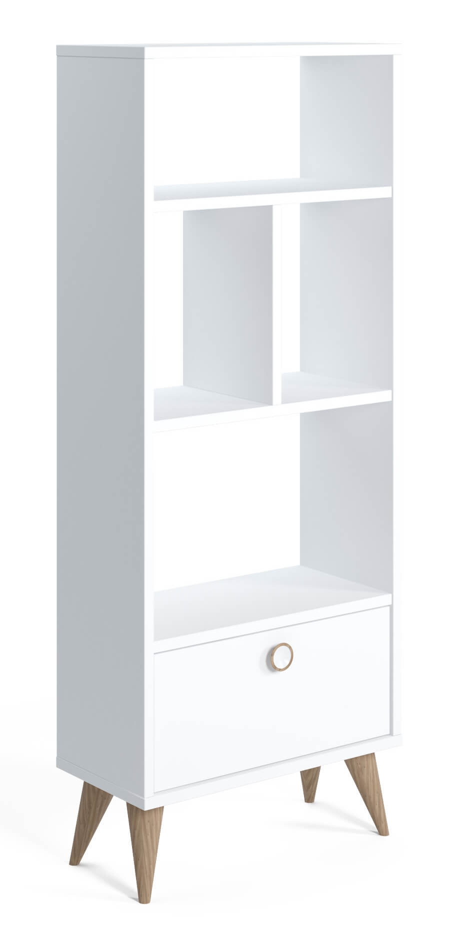 Vega Modern Contemporary Wall Unit Storage & Bookcase