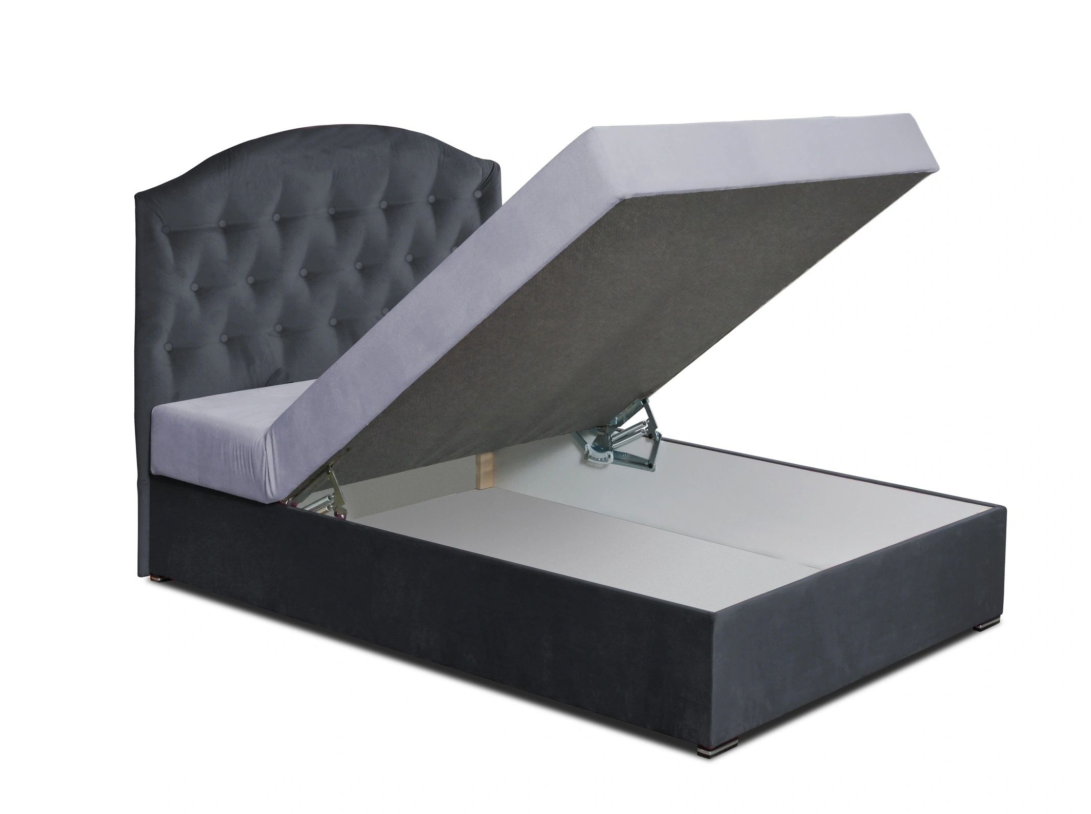 Julia Fabric Upholstered Storage Full Size Bed