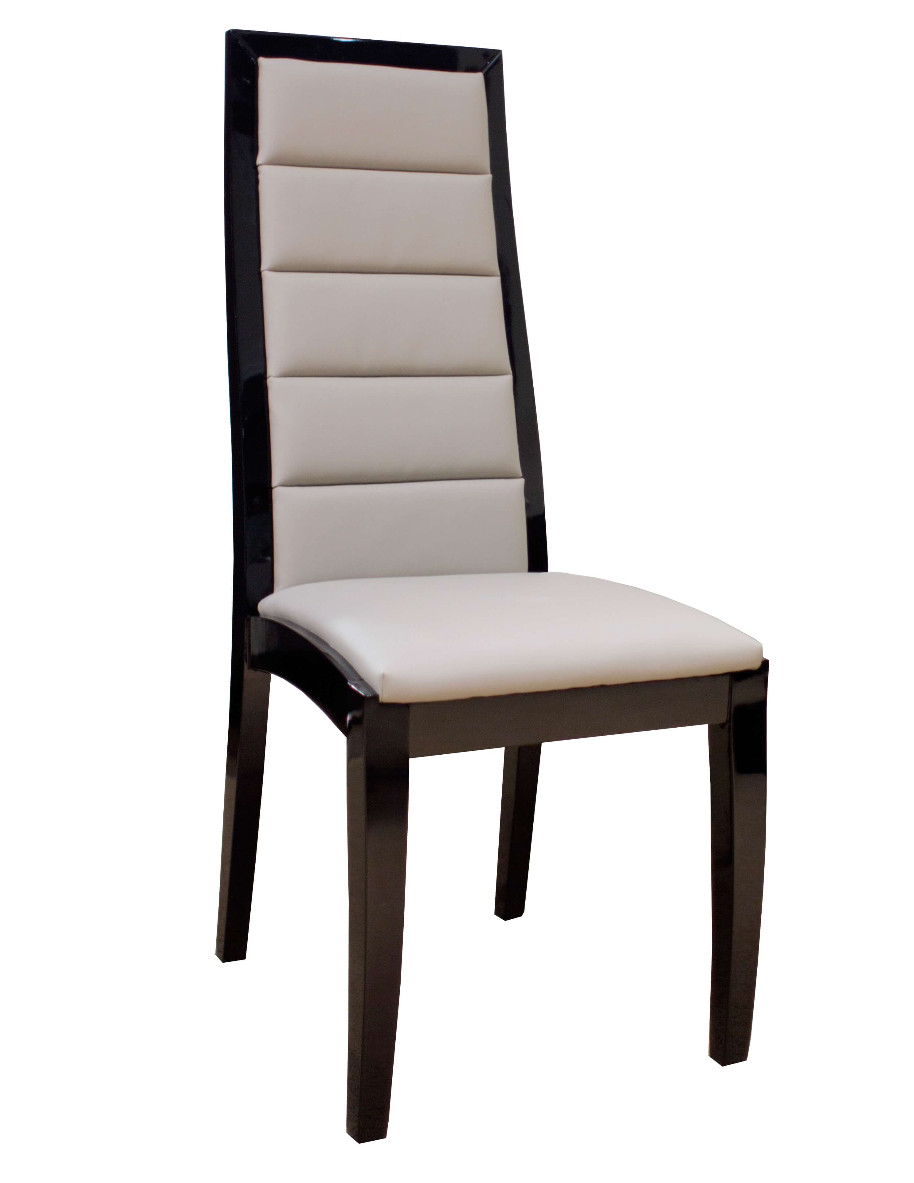 Natalia Lacquer/Leather Dining Room Set by Sharelle Furnishings