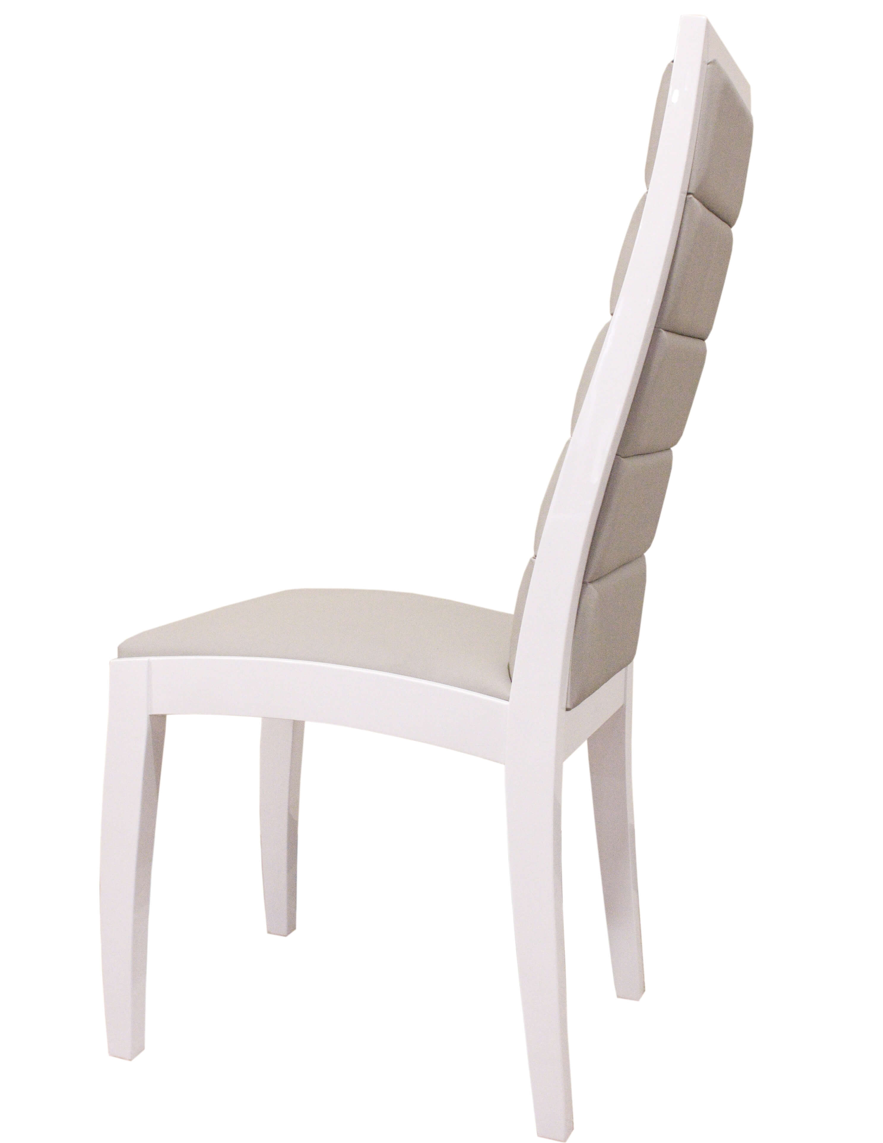 Natalia Lacquer/Leather Dining Room Set by Sharelle Furnishings