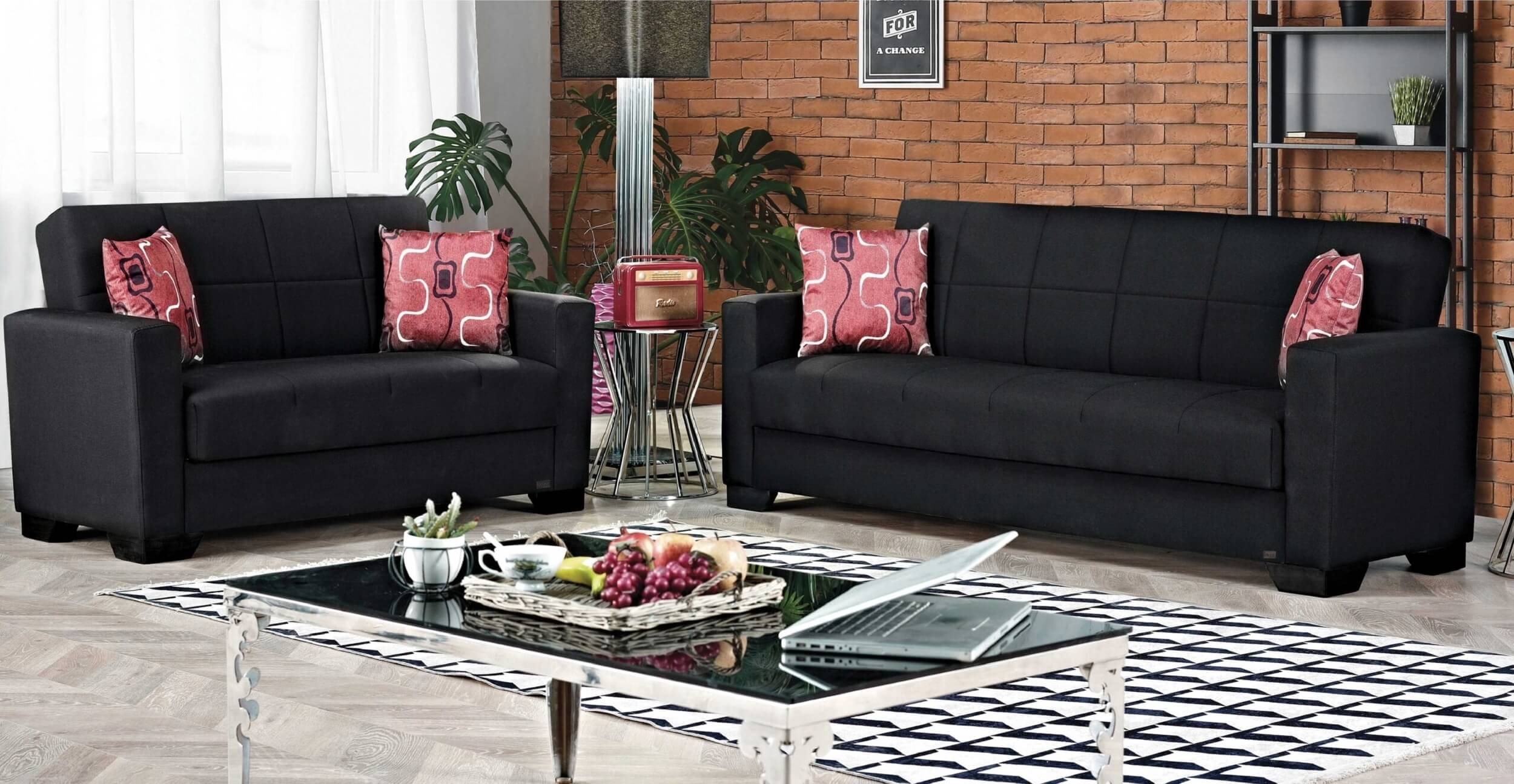 Vermont Fabric Storage Sofabed
