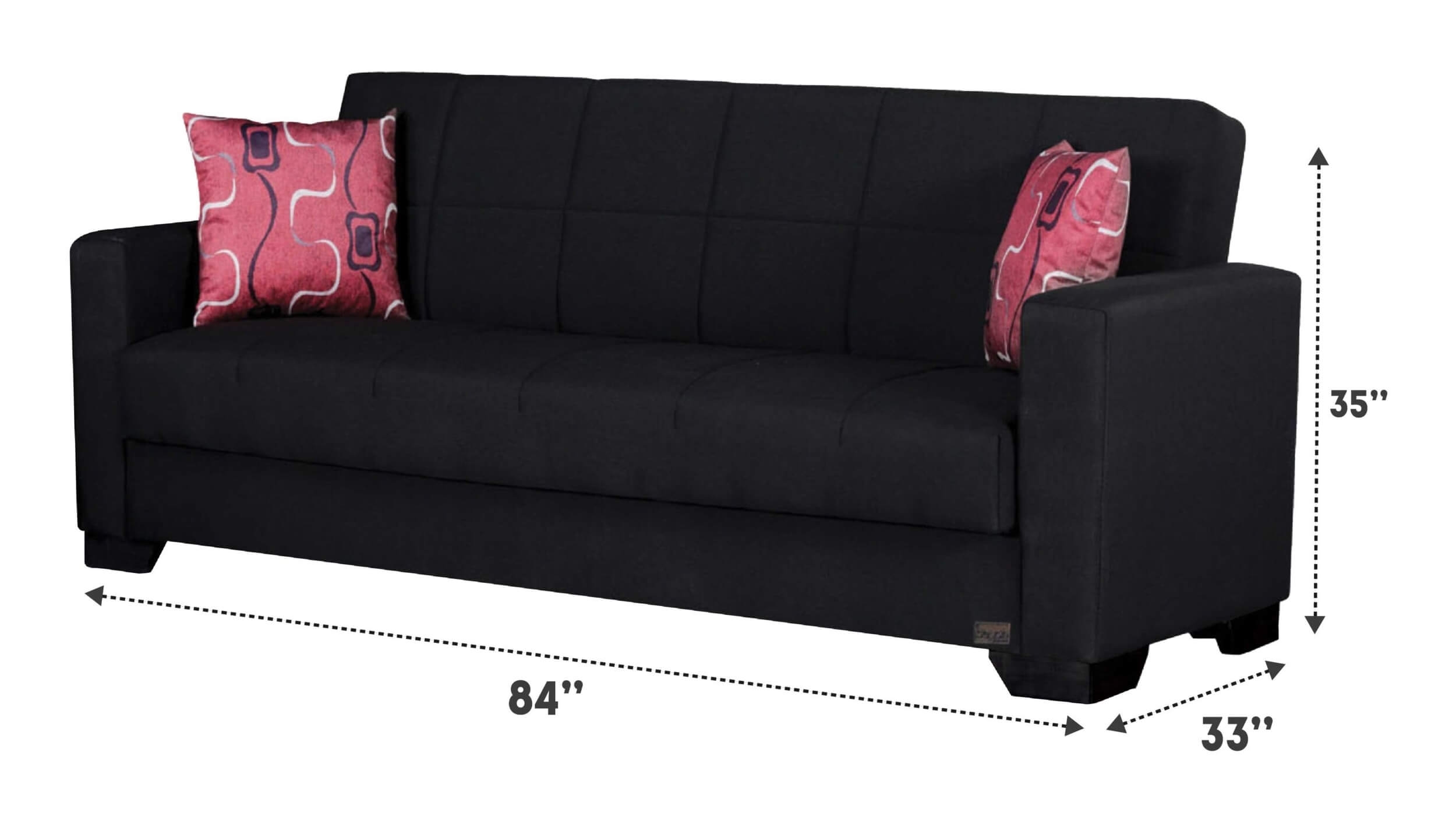 Vermont Fabric Storage Sofabed