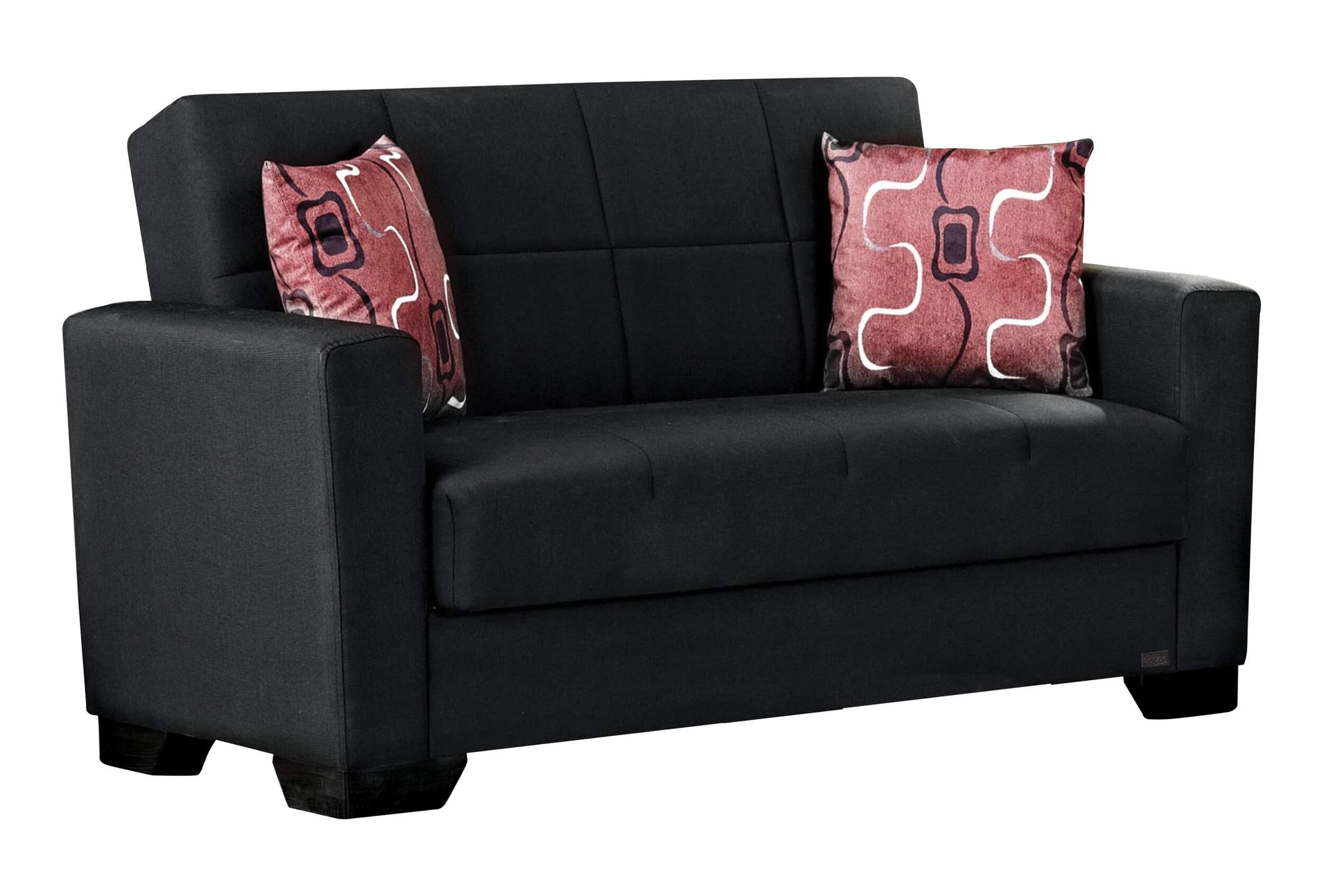 Vermont Fabric Storage Sleeper Living Room Set