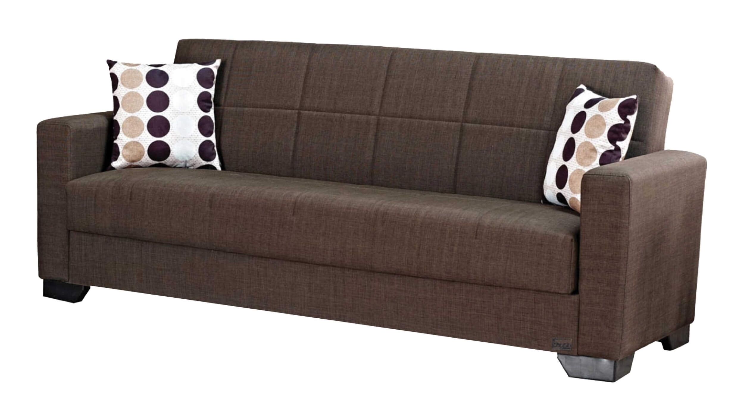 Armada Sofa Sleeper Brown Fabric