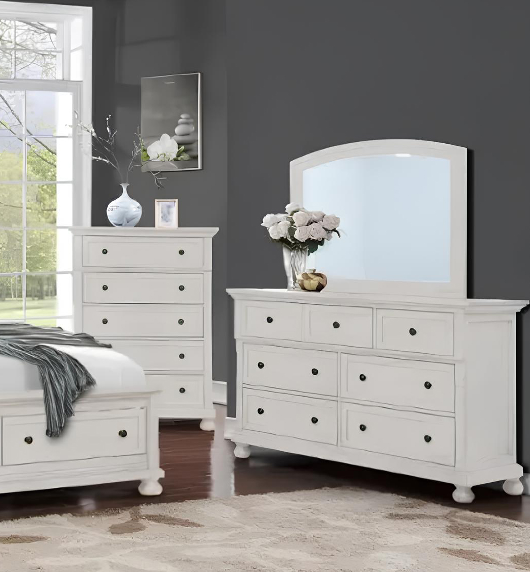 SM Verona Wood Chest w/5 Drawers
