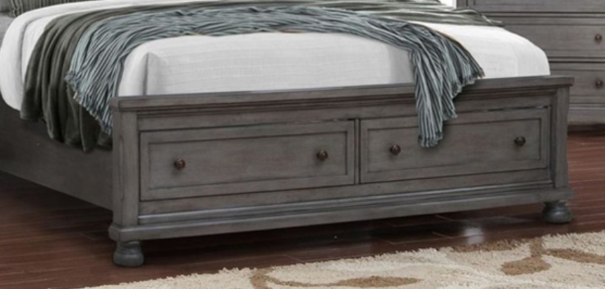 SM Verona Wood Panel Bed w/Storage
