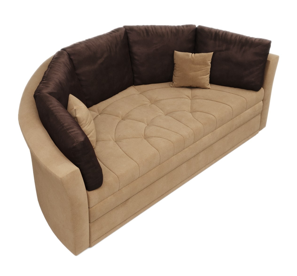 Verona Round Sofa Bed with Storage