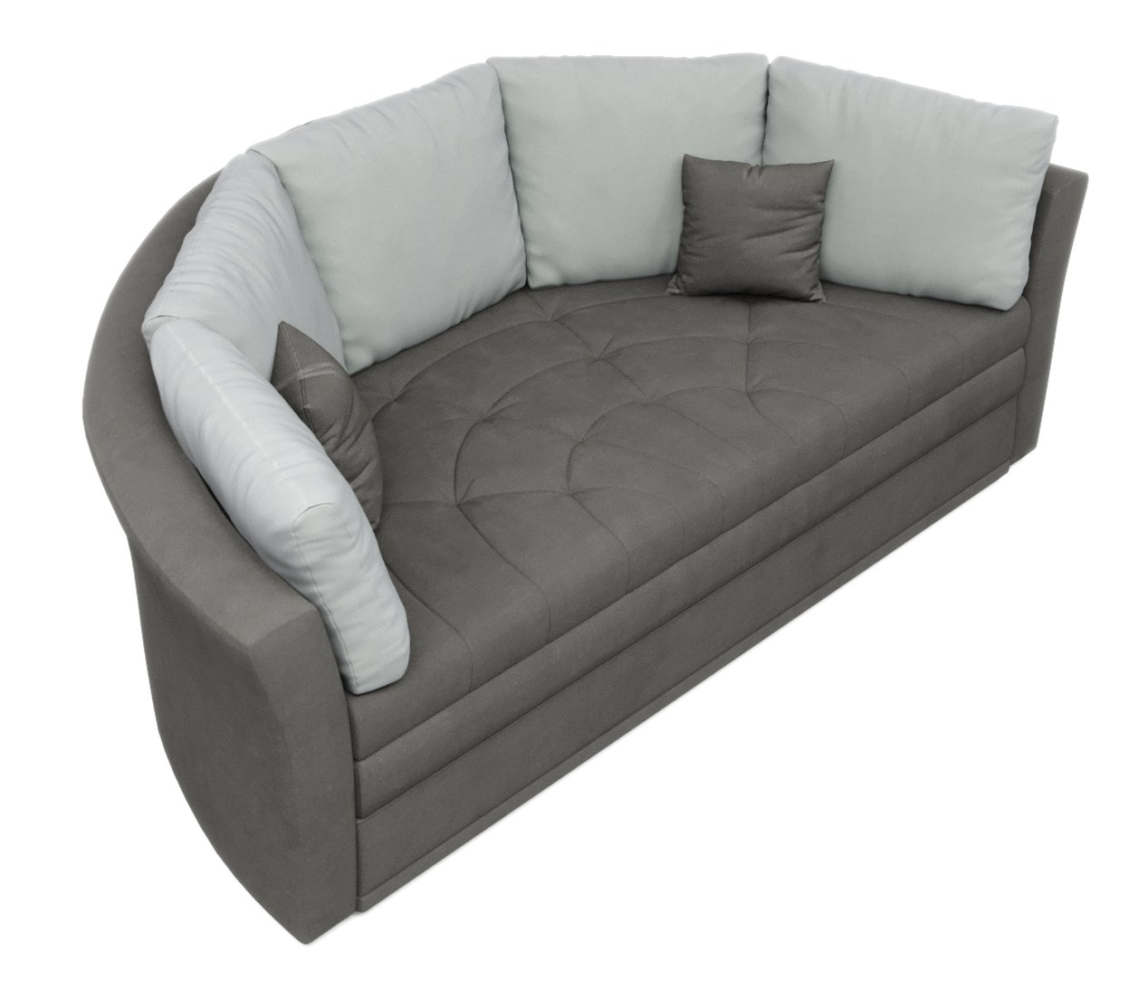 Verona Round Sofa Bed with Storage
