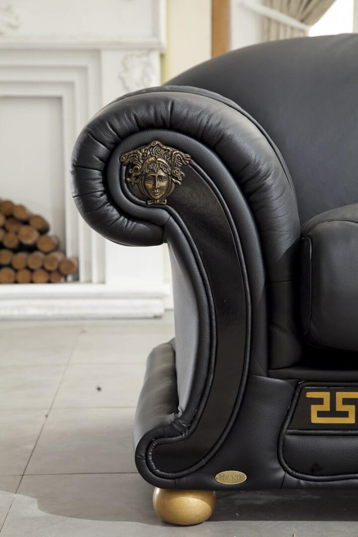 Apolo Leather/Split Living Room Set by ESF Furniture