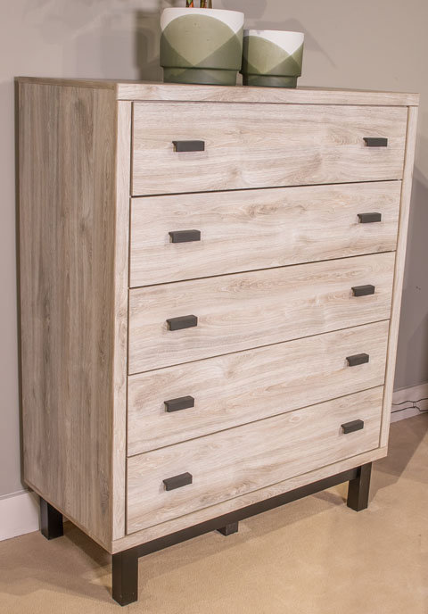 Vessalli MDF Panel Bedroom Set w/Extensions