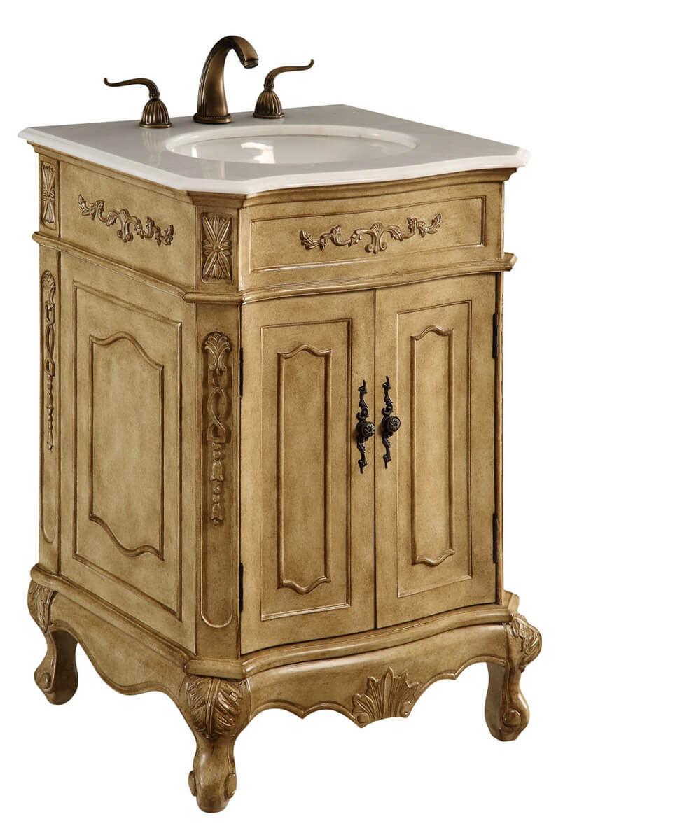Danville 24" Single Bathroom Vanity Set with 2 Doors