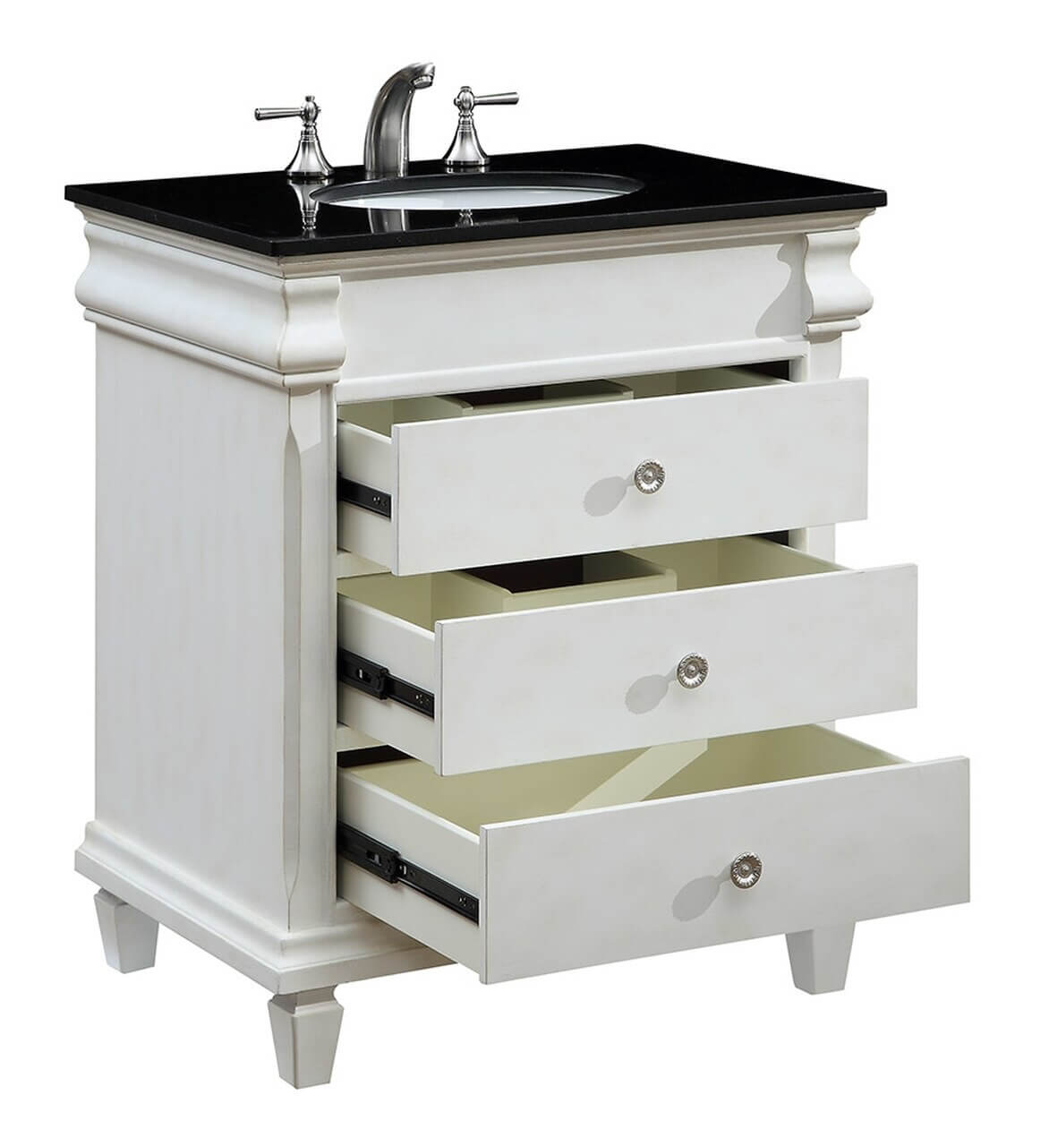 Hampton 30" Single Bathroom Vanity Set