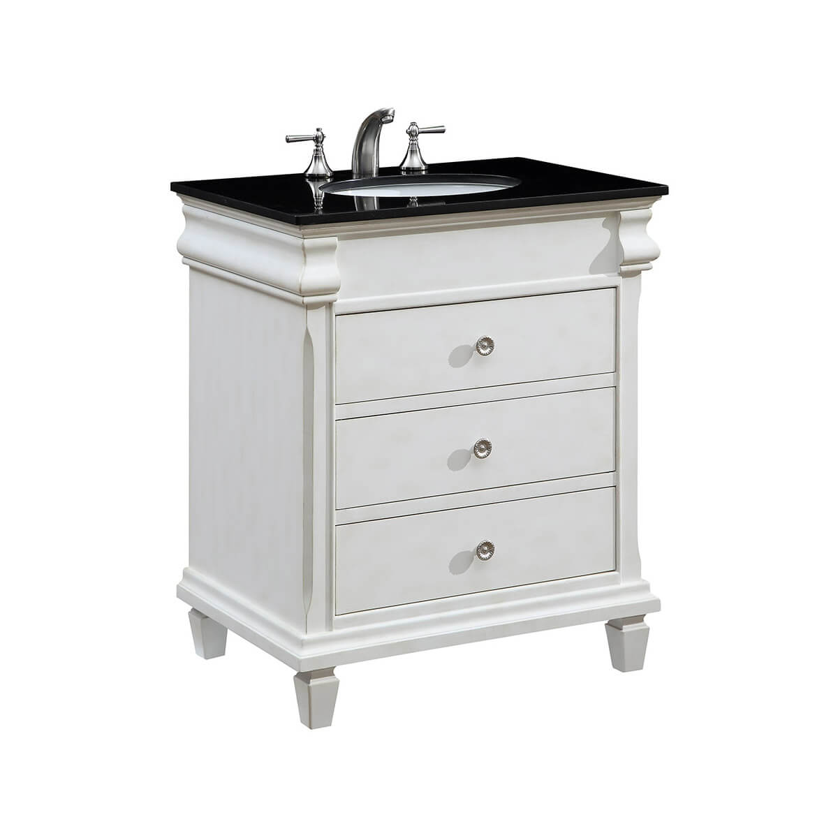 Hampton 30" Single Bathroom Vanity Set
