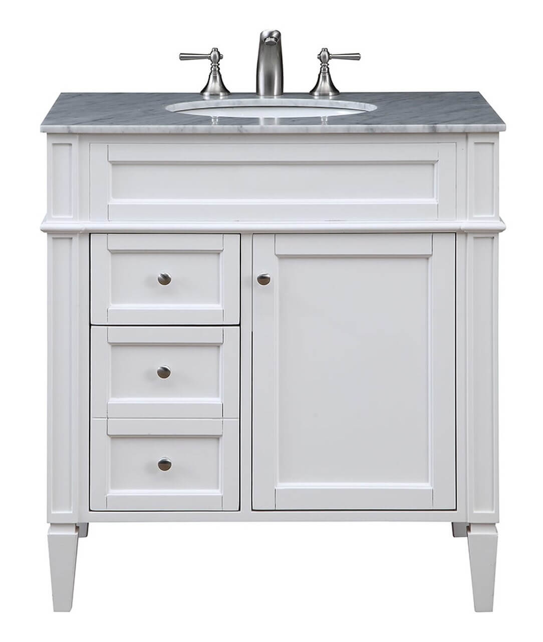 Park Ave 32" Single Bathroom Vanity Set - Thumbnail 3