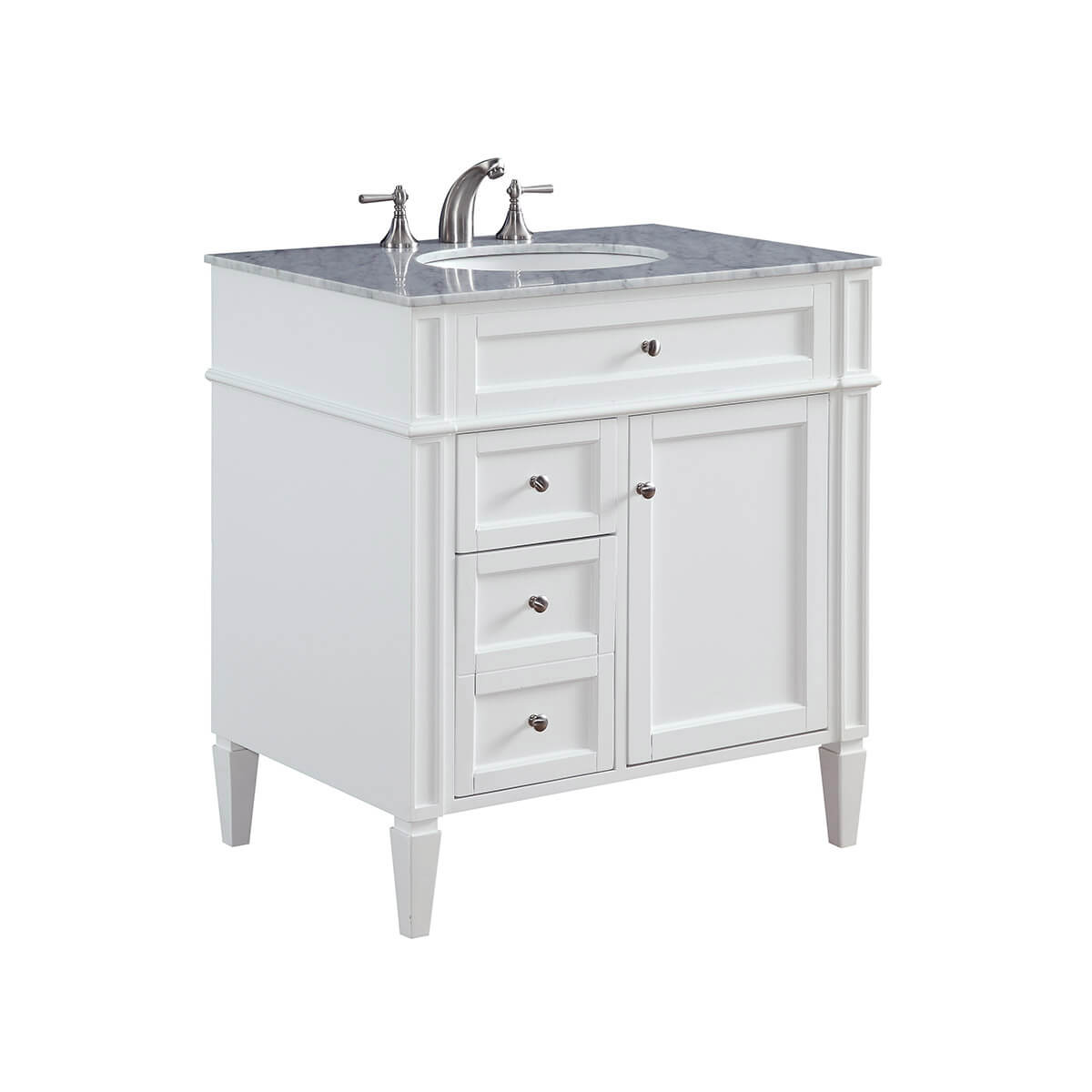 Park Ave 32" Single Bathroom Vanity Set