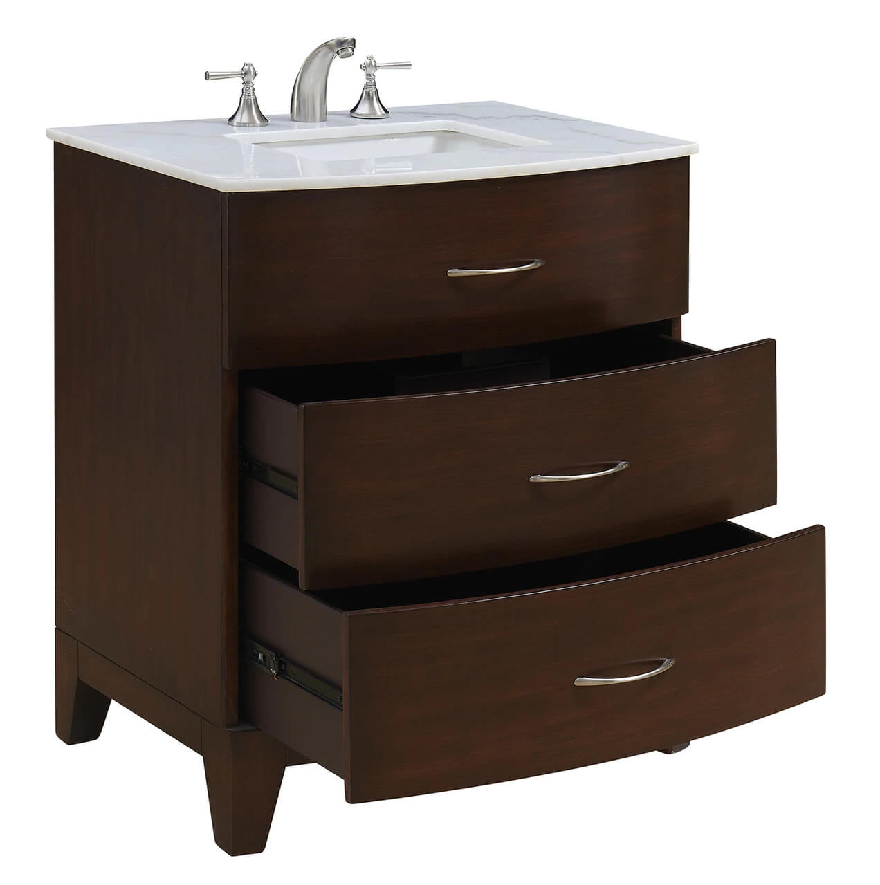 Bauhaus 30" Single Bathroom Vanity Set