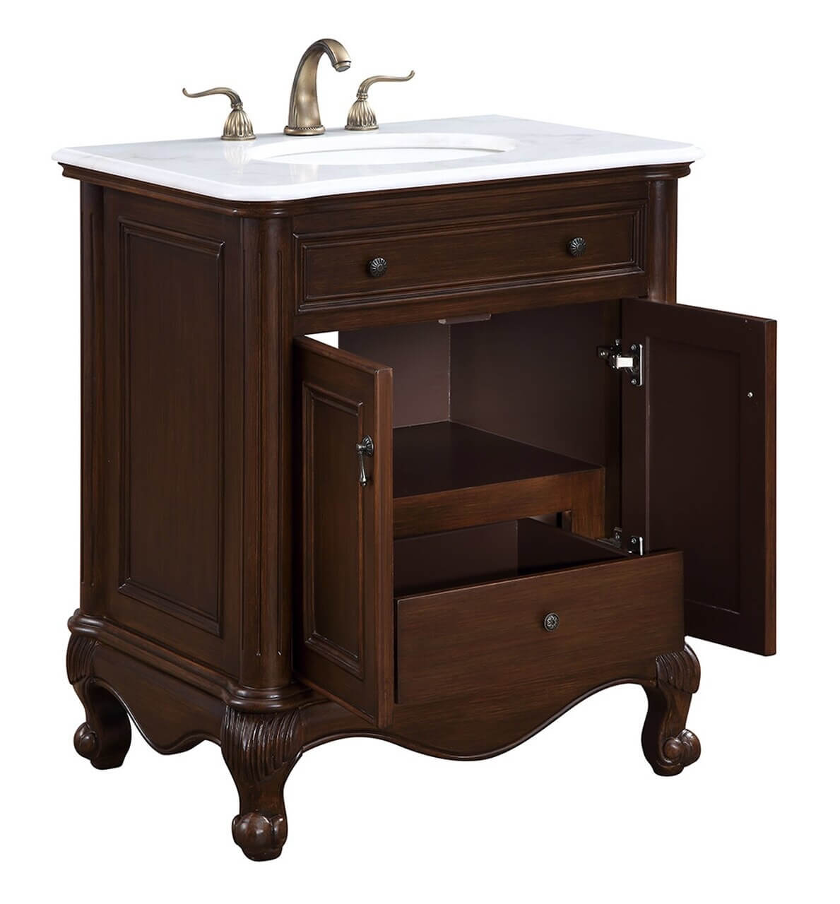 Luxe 30" Single Bathroom Vanity Set
