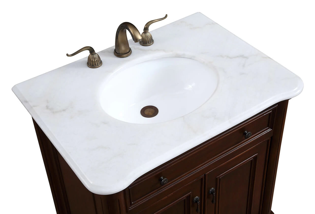 Luxe 30" Single Bathroom Vanity Set