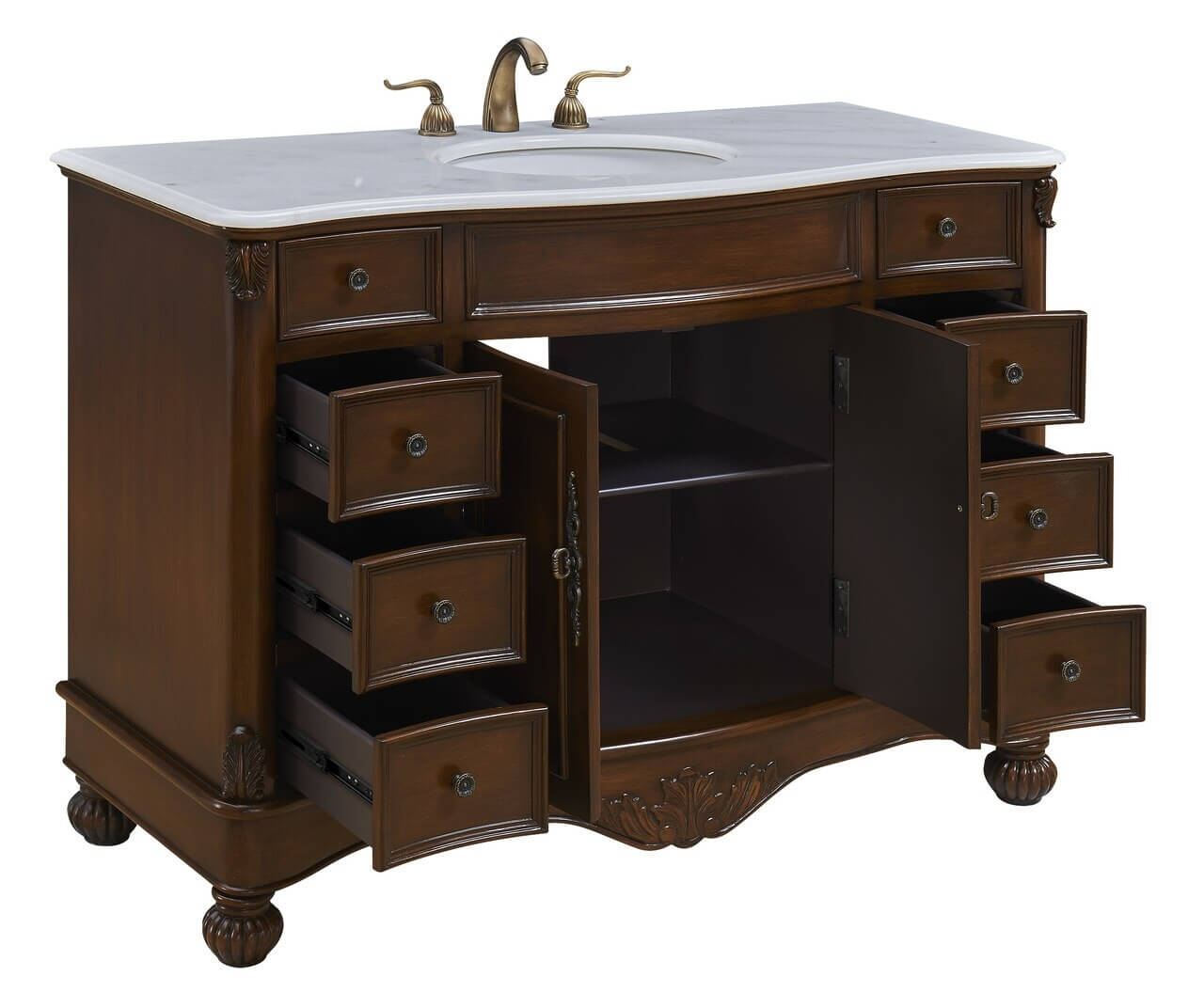 Windsor 48" Single Bathroom Vanity Set