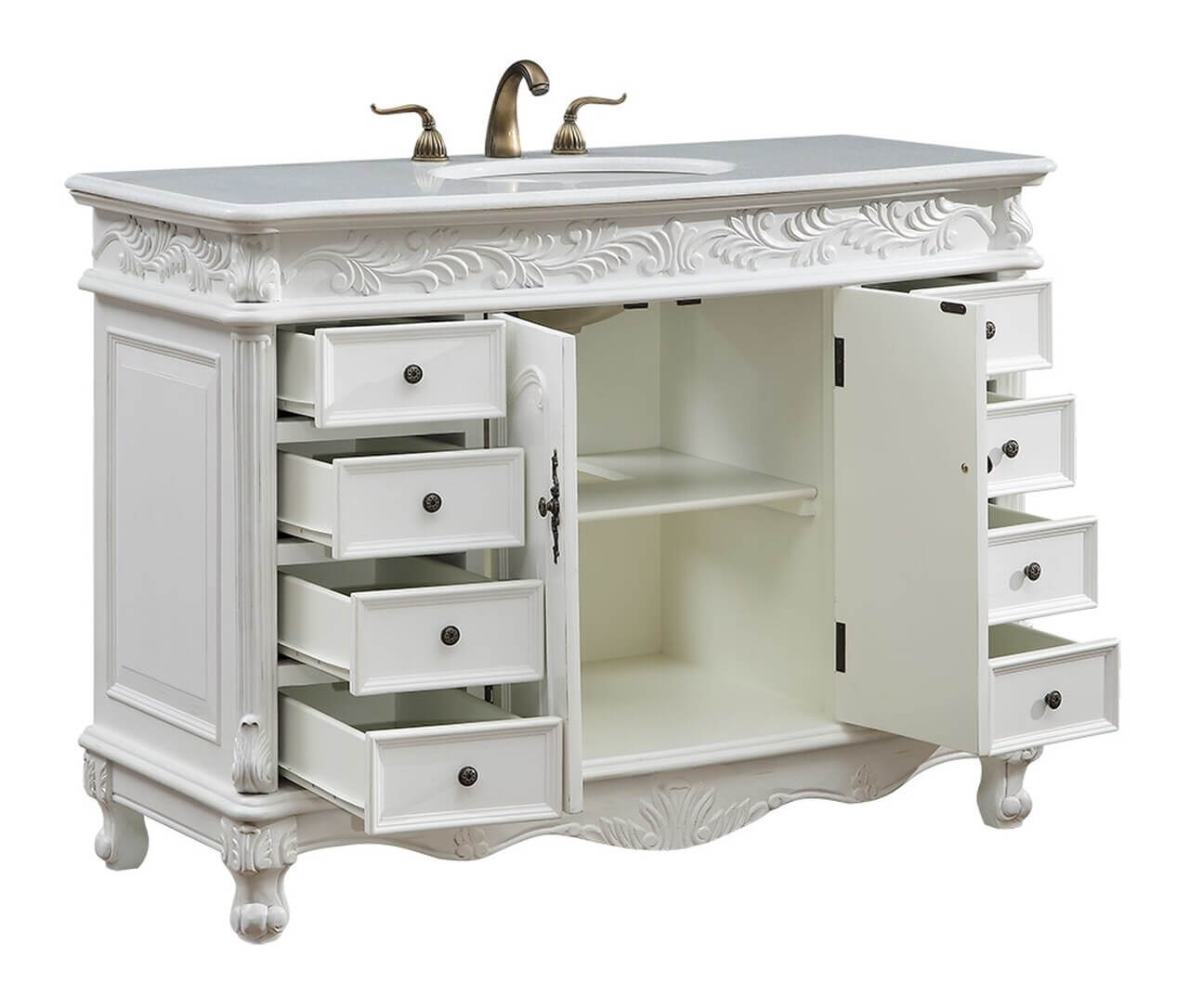 Bordeaux 48" Single Bathroom Vanity Set