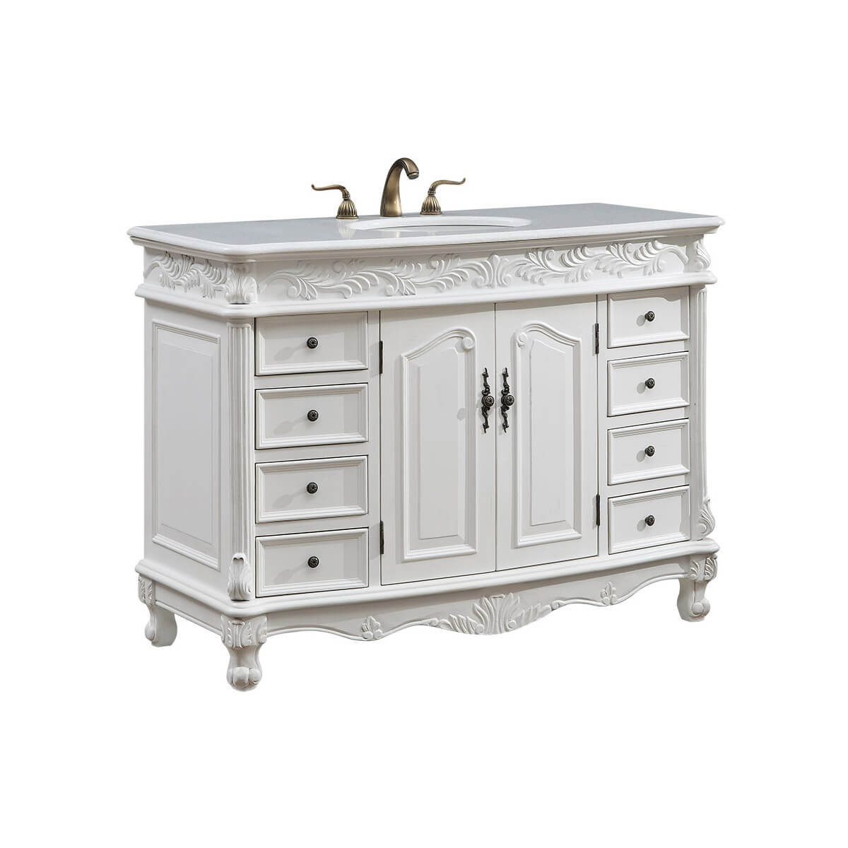 Bordeaux 48" Single Bathroom Vanity Set