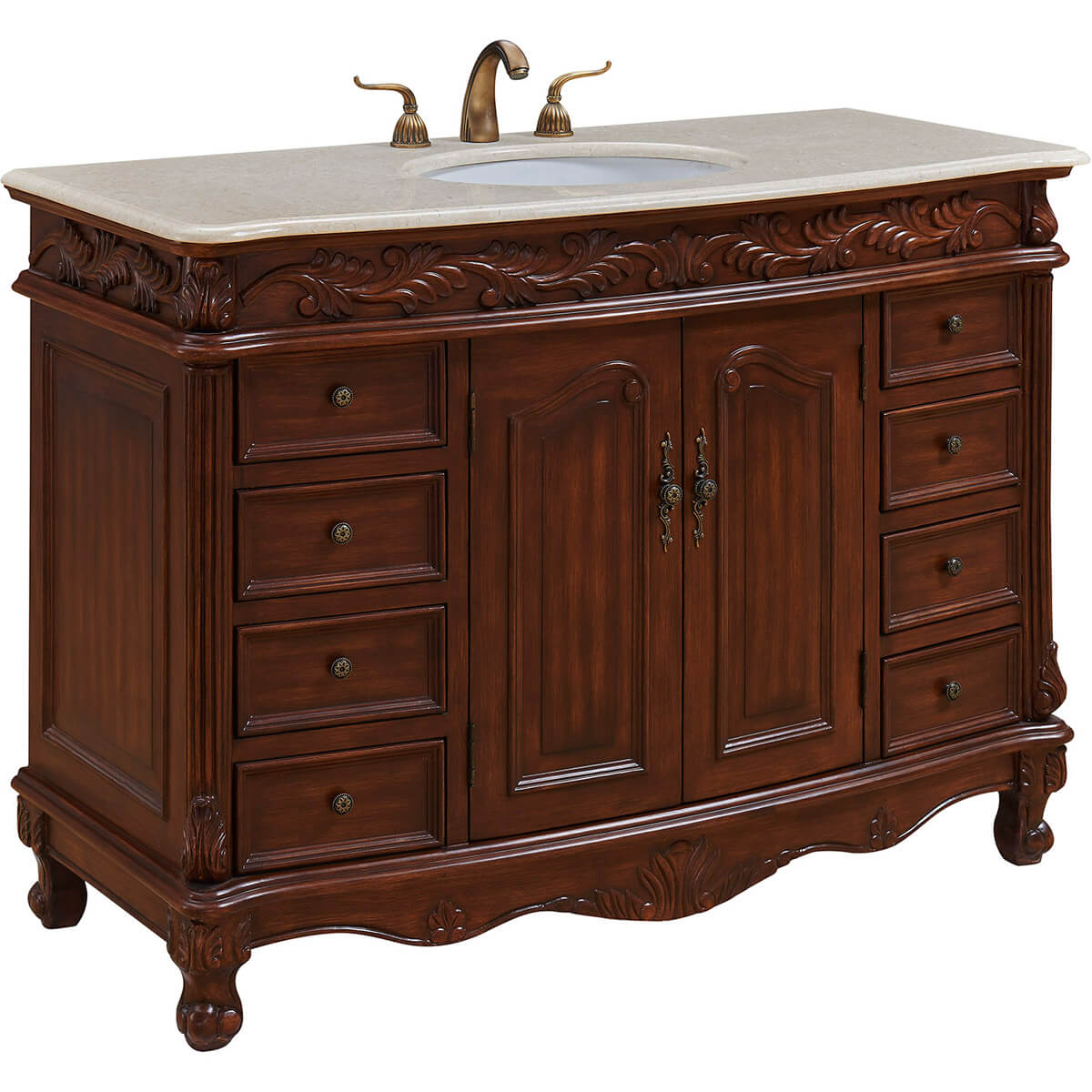Bordeaux 48" Single Bathroom Vanity Set