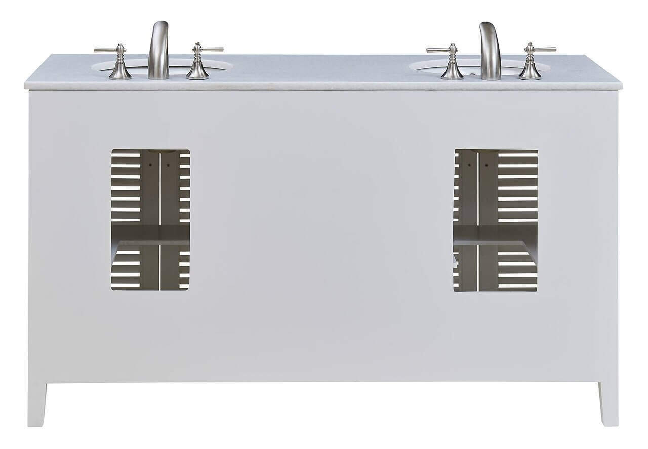 Cape Cod 60" Double Bathroom Vanity Set