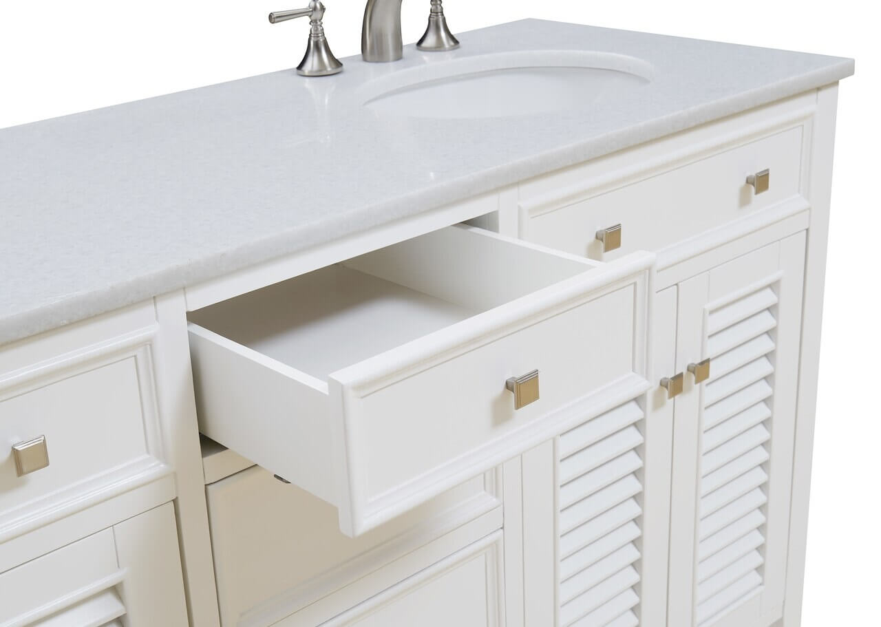 Cape Cod 60" Double Bathroom Vanity Set