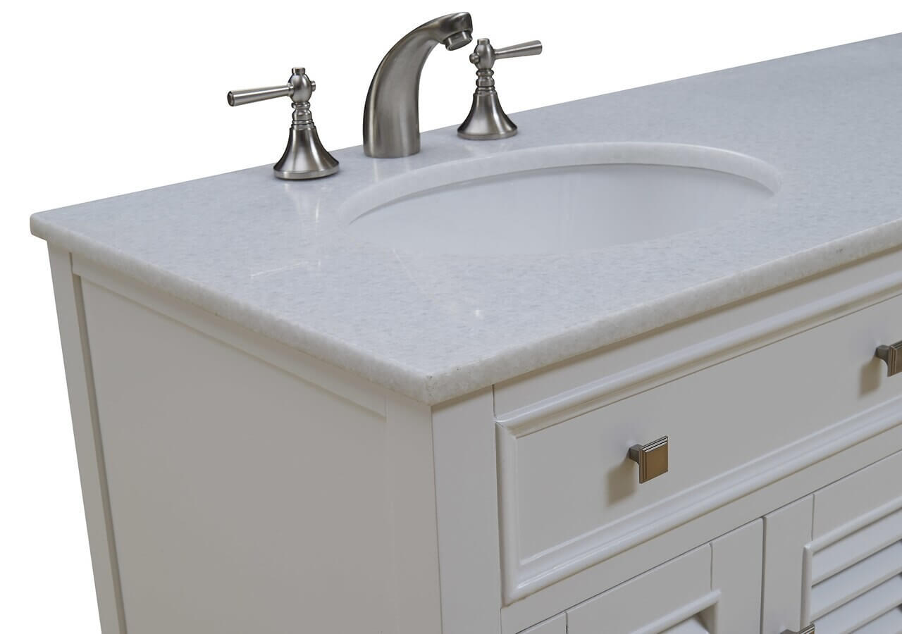 Cape Cod 60" Double Bathroom Vanity Set