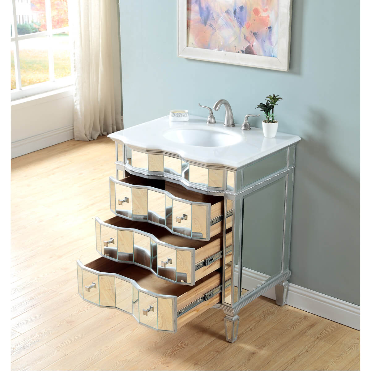 Camille 30" Single Bathroom Vanity Set
