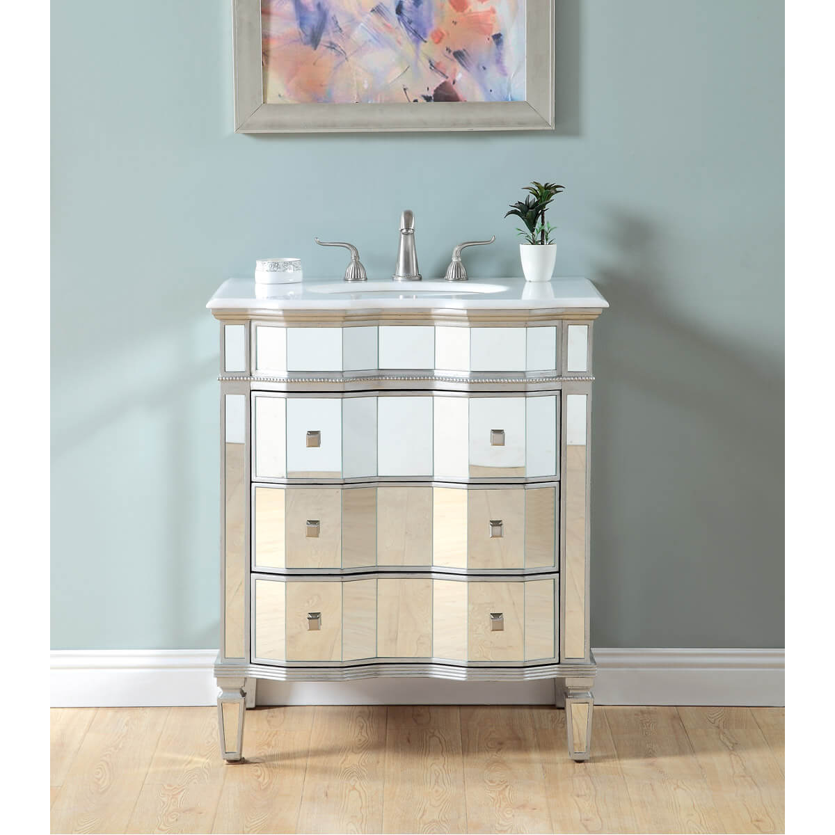 Camille 30" Single Bathroom Vanity Set