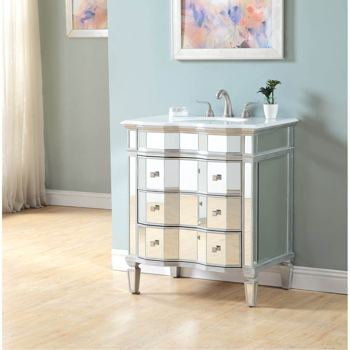Camille 30" Single Bathroom Vanity Set