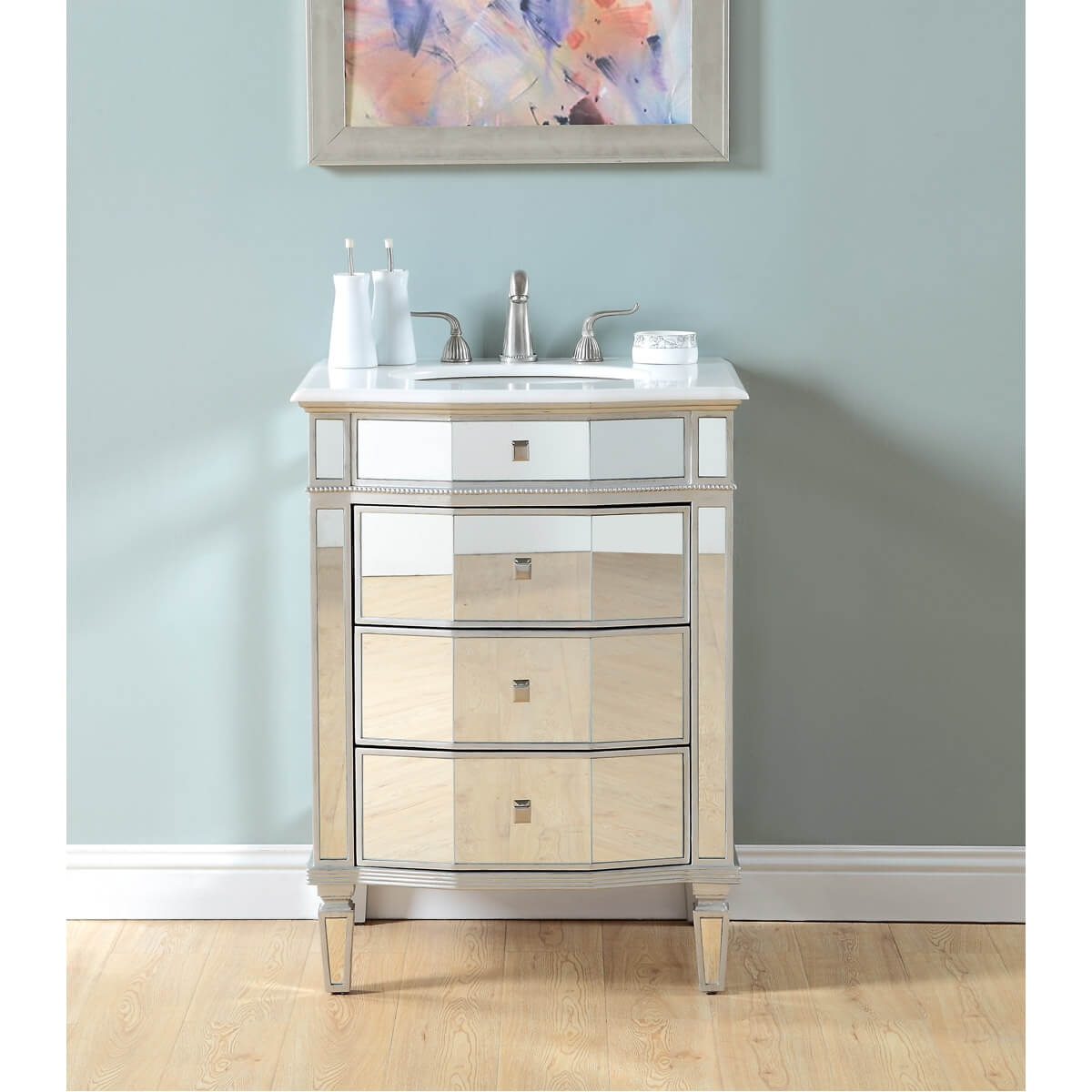 Camille 26" Single Bathroom Vanity Set