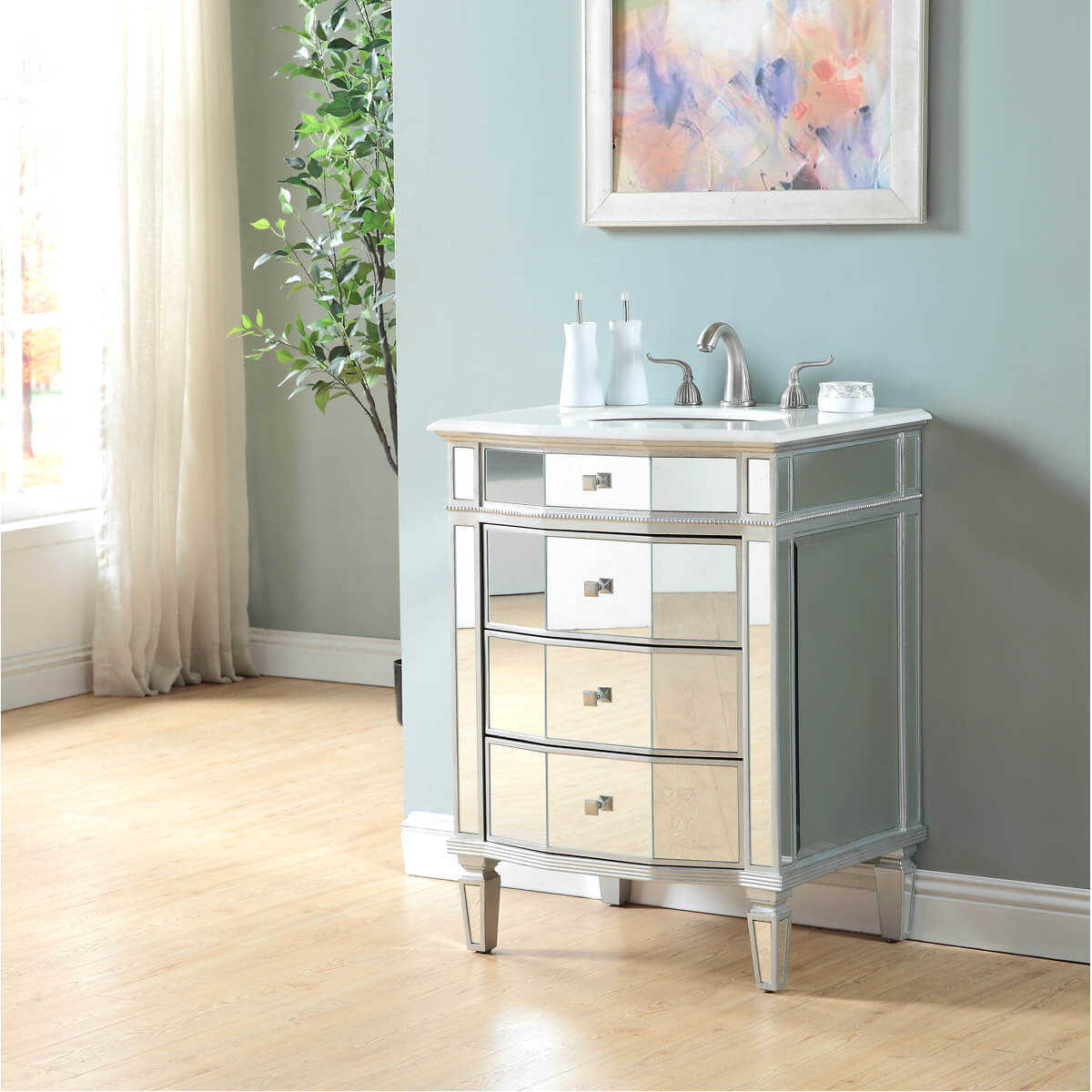 Camille 26" Single Bathroom Vanity Set