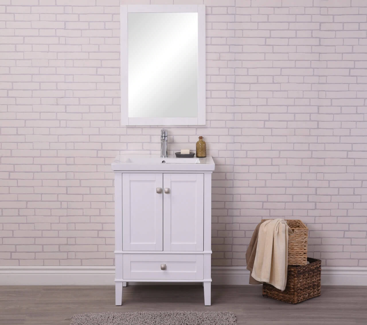 Aqua 24" Single Bathroom Vanity Set