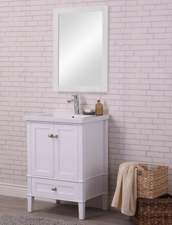 Aqua 24" Single Bathroom Vanity Set
