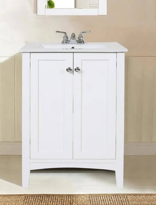 Aqua 24" Single Bathroom Vanity Set
