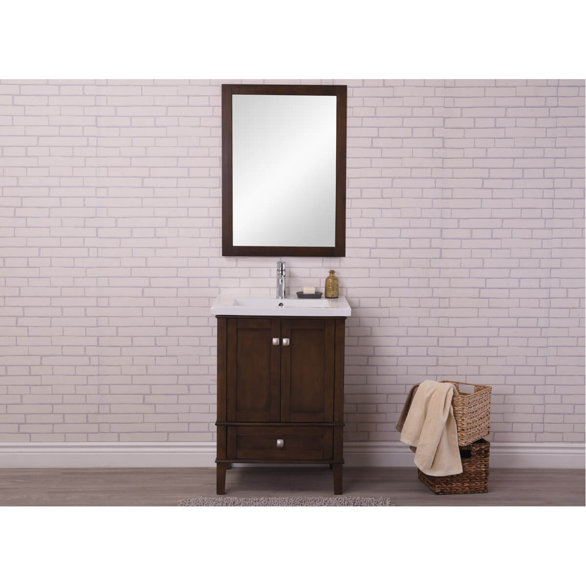 Aqua 24" Single Bathroom Vanity Set