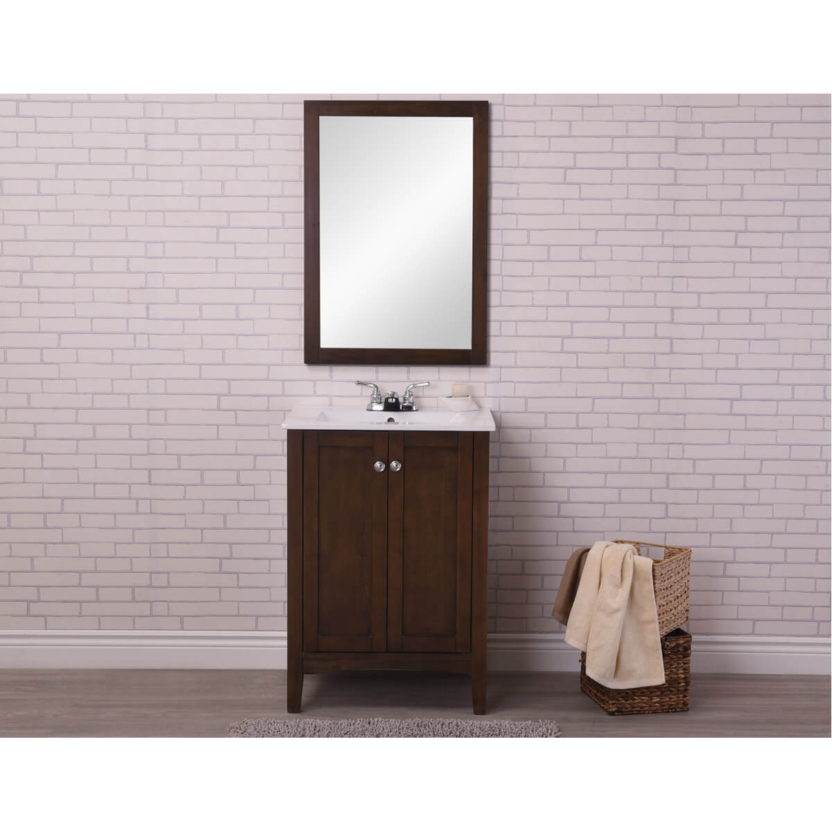 Mod 24" Single Bathroom Vanity Set