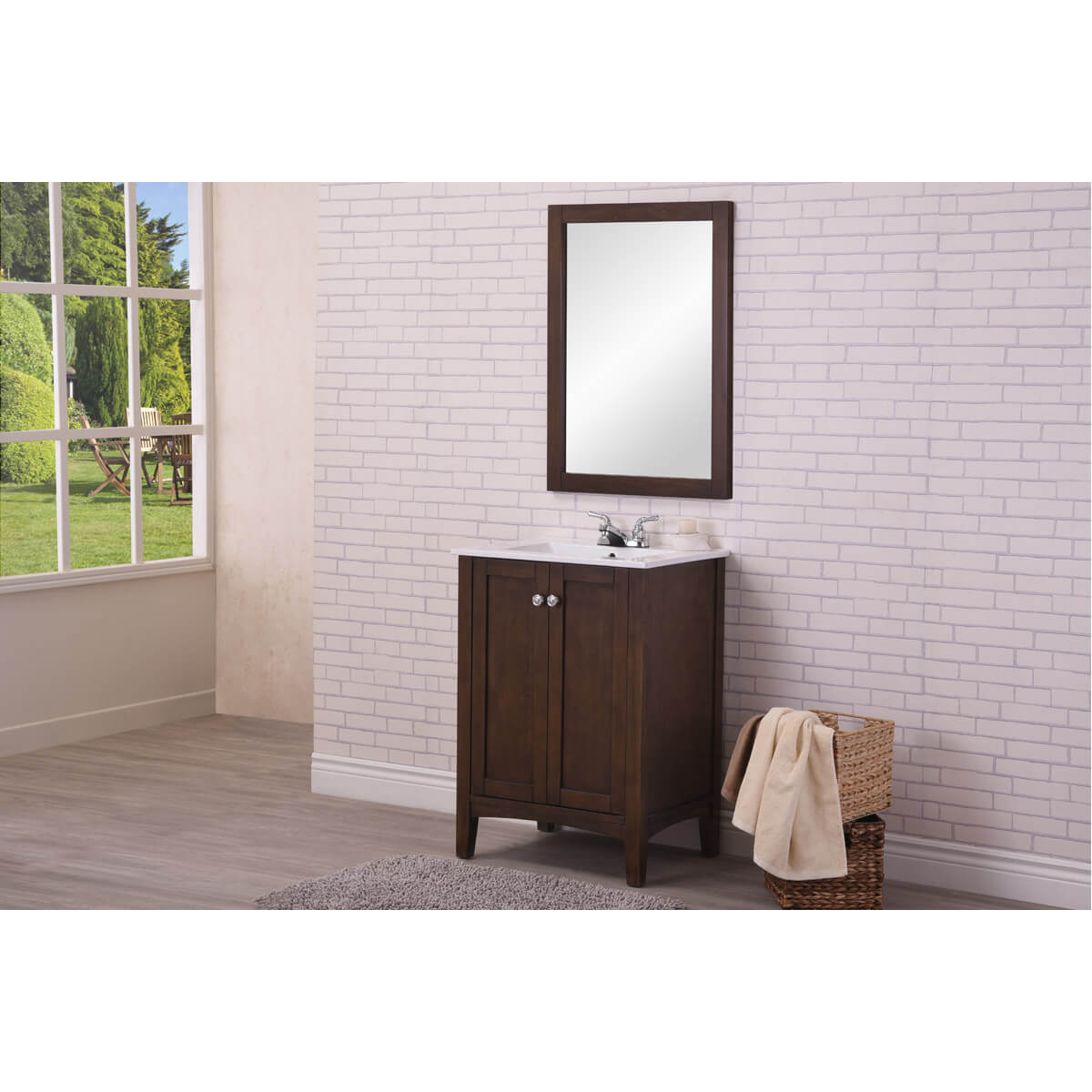 Mod 24" Single Bathroom Vanity Set