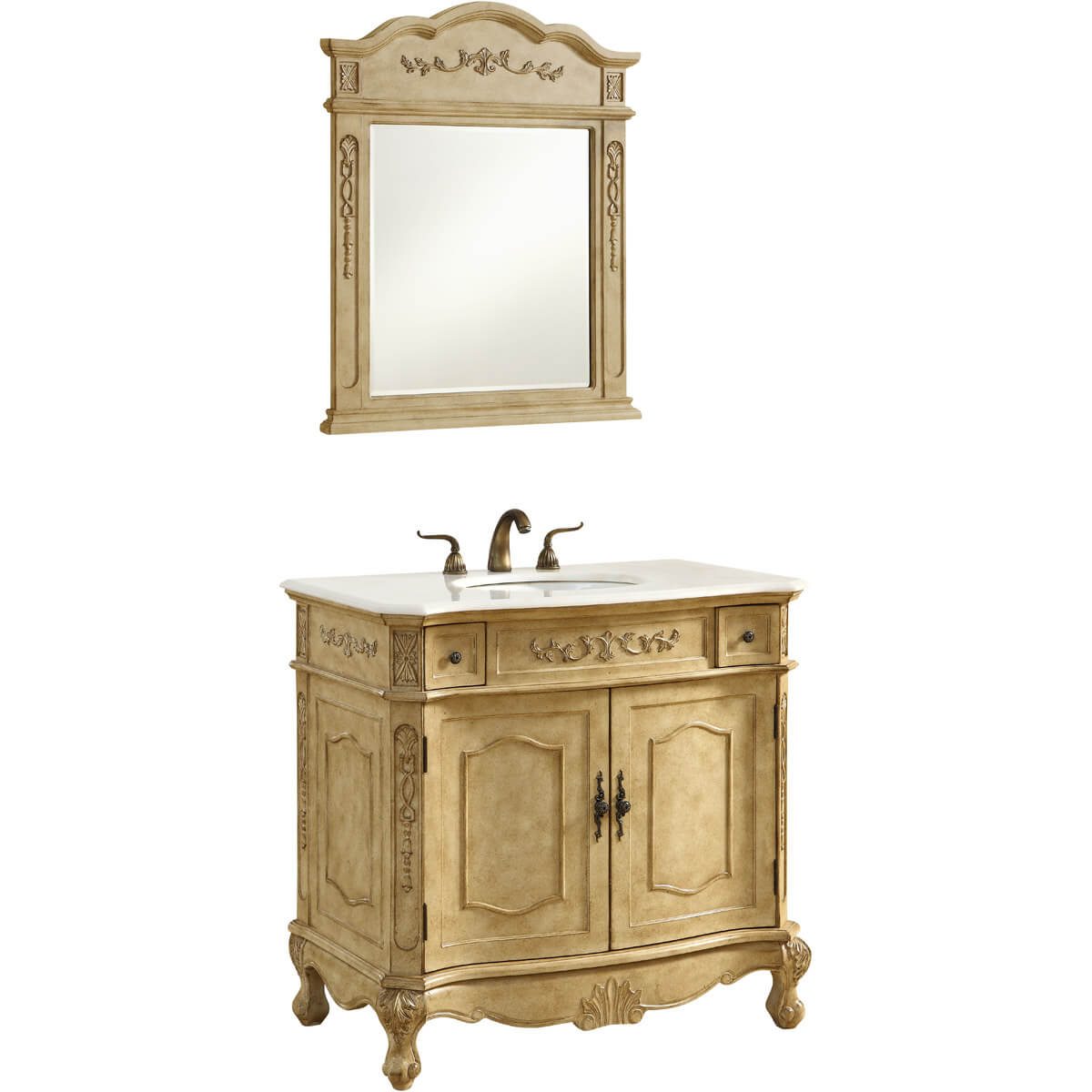 Danville 36" Single Bathroom Vanity Set