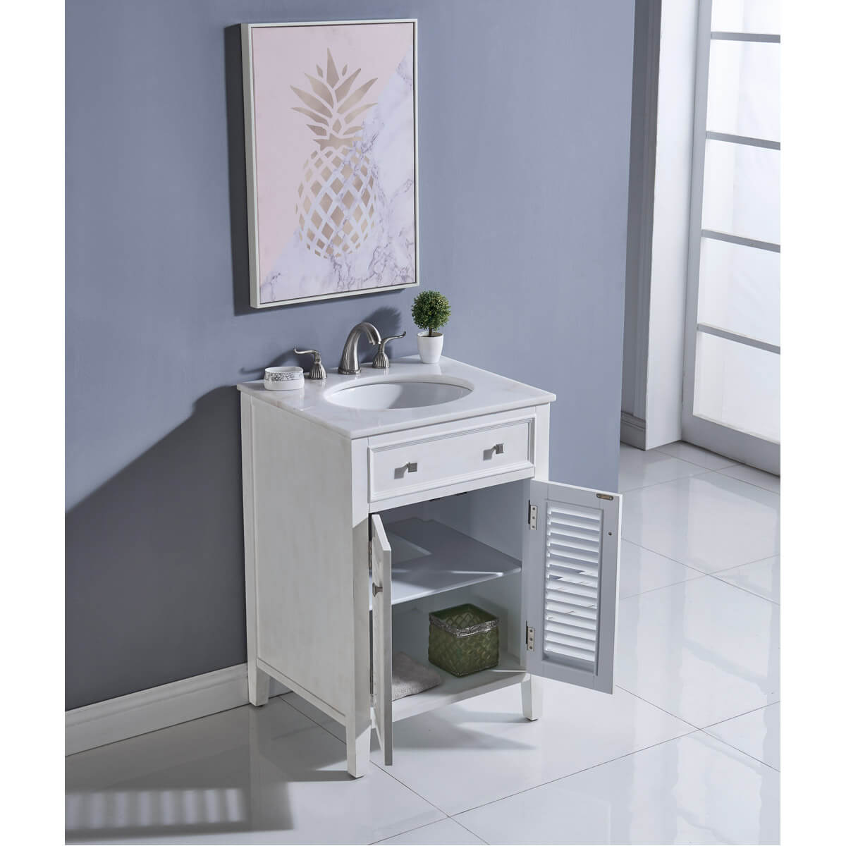 CAPE COD 24" Single Bathroom Vanity Set