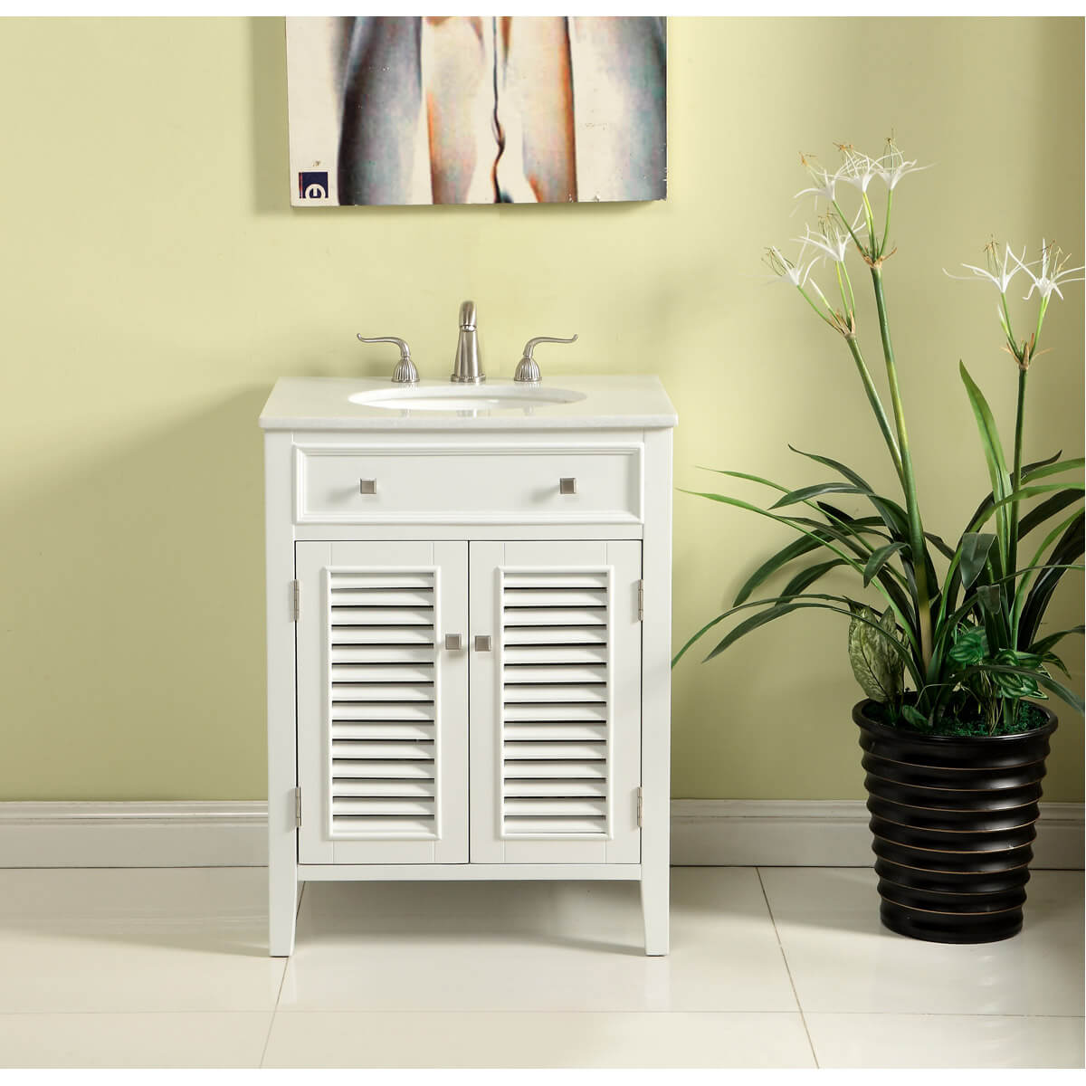 Cape Cod 24" Single Bathroom Vanity Set