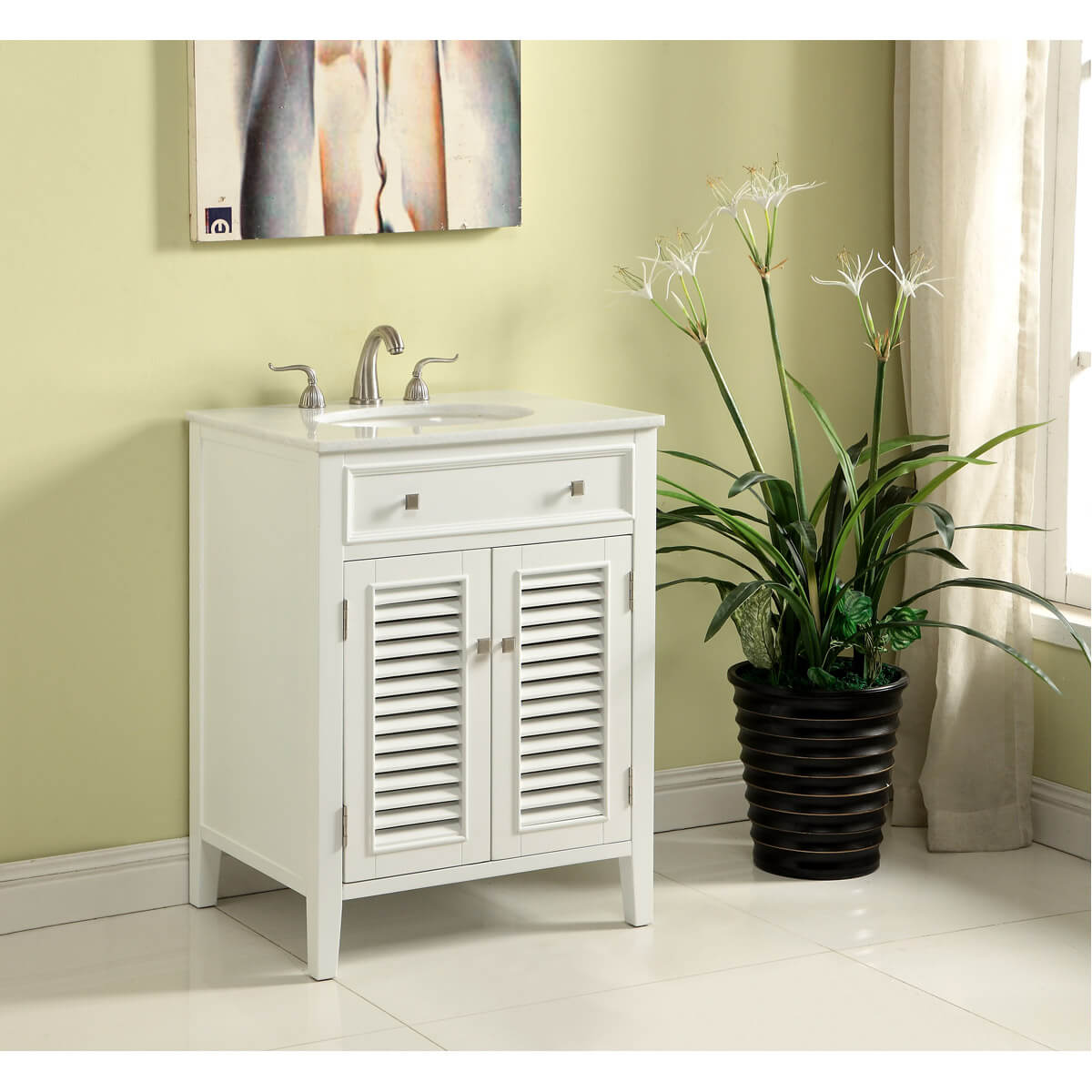 Cape Cod 24" Single Bathroom Vanity Set