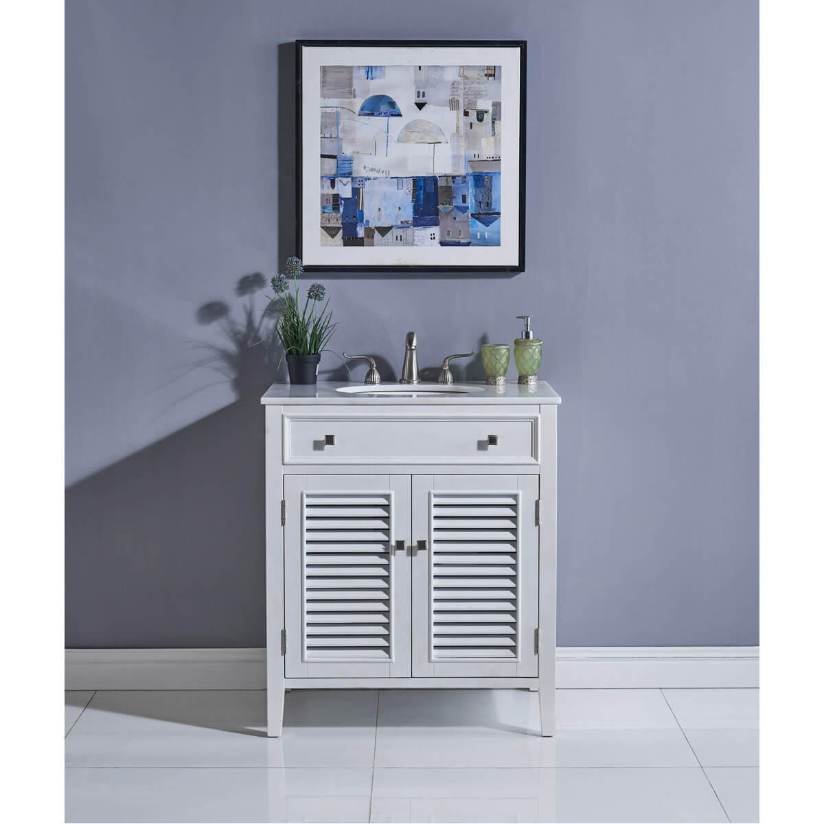 CAPE COD 30" Single Bathroom Vanity Set