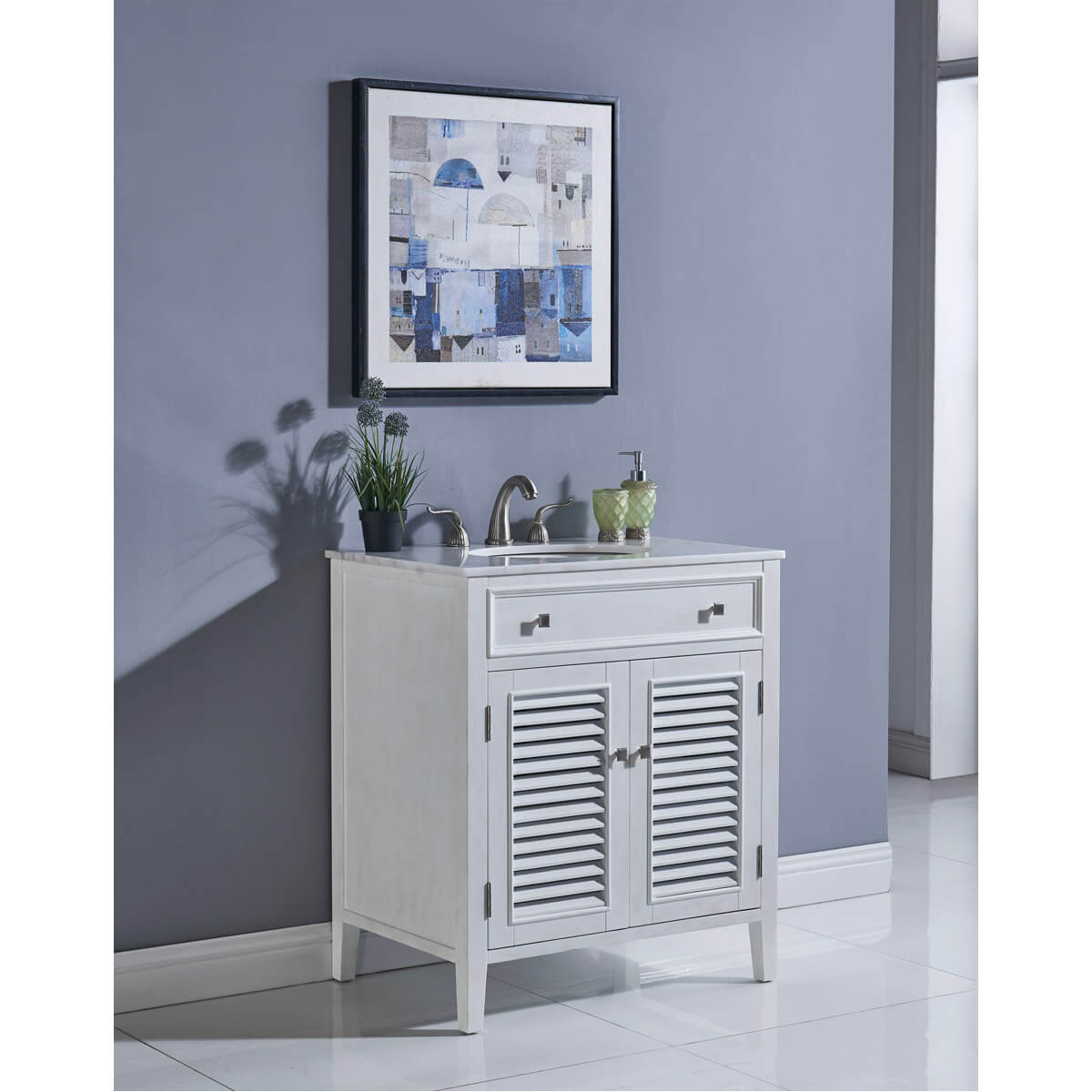CAPE COD 30" Single Bathroom Vanity Set