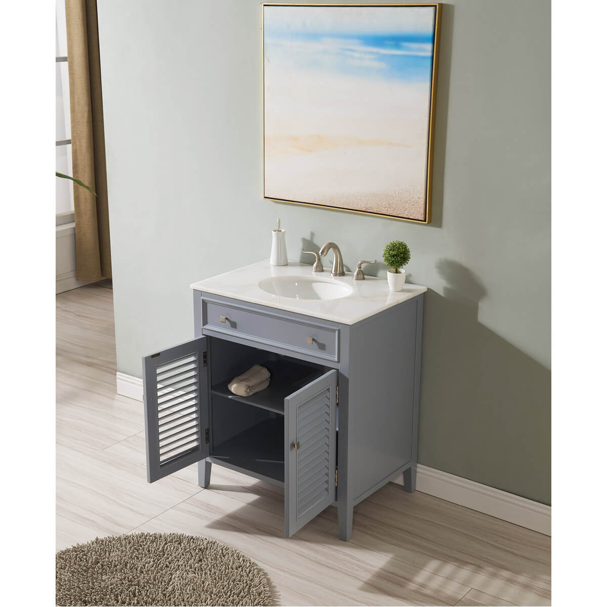 CAPE COD 30" Single Bathroom Vanity Set