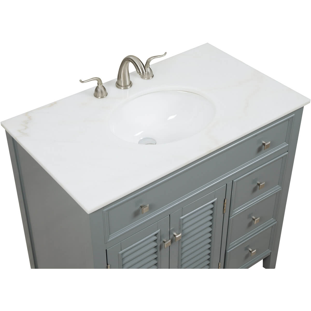 CAPE COD 36" Single Bathroom Vanity Set
